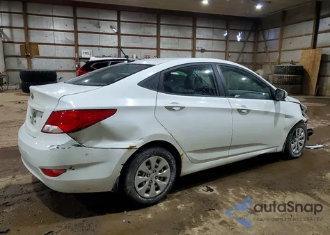 2016 Hyundai Accent Se из США, поврежденный, VIN KMHCT4AE0GU165504